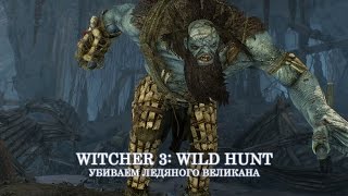 Witcher 3: Wild Hunt Убиваем Ледяного Великана