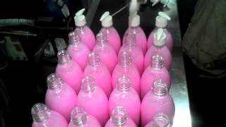 Liquid filling Shampoo making and filling machine for filling 300ml-2500ml shampoo,oil,cooking oil