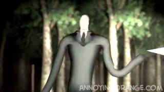 Slender man vs апельсин