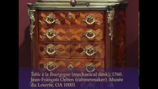 Royal Treasures from the Louvre: A Mechanical Desk