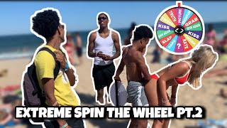 EXTREME SPIN THE WHEEL PT.2 | PUBLIC INTERVIEW