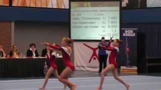 RGV Ruurlo Acrogym - WG-Ejr: Lauren, Floor & Nine - ½ Finale NK - 11-05-2013 te Leeuwarden