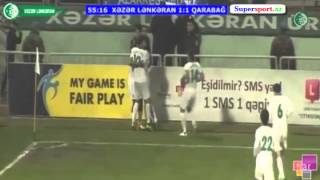 Xəzər Lənkəran - Qarabağ 2-3, Khazar Lankaran - Garabag 2-3