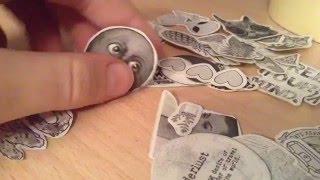 Как сделать наклейки для ЛД? -легко))