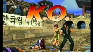 AMY vs 777 kof96 match 01