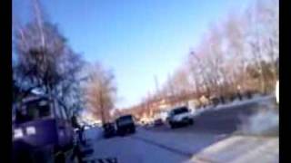 Russian bike messenger mission Уральский курьер. (Осторожно, мат!)