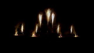 Musikfeuerwerk zu einer Hochzeitsfeier