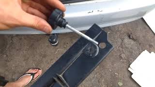 Домкрат Ford Galaxy, SEAT Alhambra, VW Sharan как собрать, поставить на место