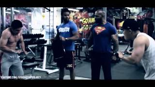 Biceps and Triceps Workout with CT Fletcher- "At least give it a try!"