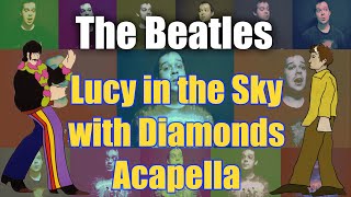 Beatles Lucy in the Sky with Diamonds Acapella (One Man Choir) - Jaron Davis