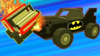 Blocky Demolition Derby #2 Игровой мультик про машинки танки тачки уничтожай соперника в гонках!!!