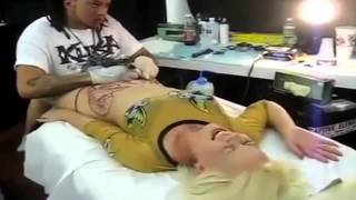 Naked Tattoo Girls , chick with ink, tattoo girl, Hot Chicks