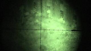 NV view through Leapers Accushot 3-12x44 IR Non pa