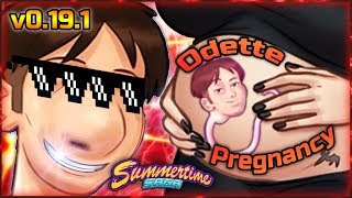[0.19.1]Summertime Saga☚#13☛Odette's Pregnancy l несКОНЧАЕМОЕ осеменение осеменителя продолжается