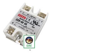 Регулятор мощности для ТЭНа на твердотельном Реле SSR-40VA