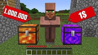 СУНДУК ЗА 1$ ПРОТИВ СУНДУК ЗА 1000000$ В МАЙНКРАФТ НУБИК ИГРАЕТ В MINECRAFT 100% ТРОЛЛИНГ ЛОВУШКА