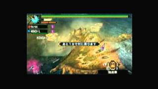 【MHP3】リオレイア_ハメ　スラッシュアックス