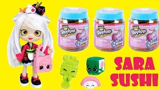 Играем в Куклы! Шопкинс Мультик! КУКЛА САРА СУШИ! SARA SUSHI Шопкинс Игрушки. Распаковка Сюрпризов