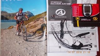 Велокомпьютер Author Cat-8S