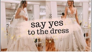 Wedding dress shopping! I said yes to the dress!! Emelyne