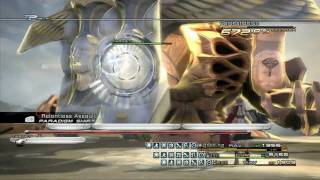 Final Fantasy 13 Tutorial for Barthandelus 2 encounter (Chapter 11 boss)