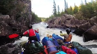 "Кутсайоки и ответственность". Фильм о сплаве на катамаранах в Карелии