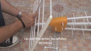 Montar antena para la TDT Televes DAT HD BOSS