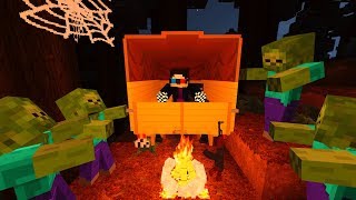 НОЧЬ В ЛЕСУ! НОЧНОЙ КОШМАР! ДЕНЬ 20. ЗОМБИ АПОКАЛИПСИС В МАЙНКРАФТ! - (Minecraft - Сериал)