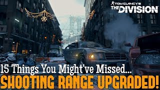 The Division: 15 IMPORTANT CHANGES YOU MAY'VE MISSED IN UPDATE 1.8 PATCH NOTES!