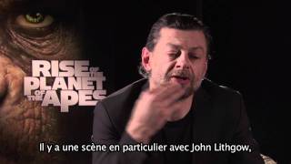 La Planète des Singes : Les Origines Question à Andy Serkis N°3