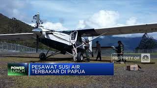 Pesawat Susi Air Terbakar, Diduga Diserang KKB Papua