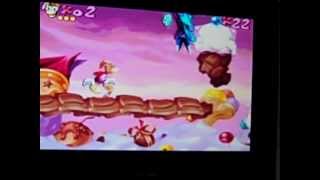 Rayman junior level 3 playthrough part 12  3 of 5 Stop stalking me please dark Rayman!