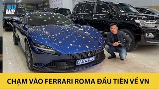 Lần đầu chạm vào Ferrari Roma đầu tiên về VN, giá hơn 20 tỉ