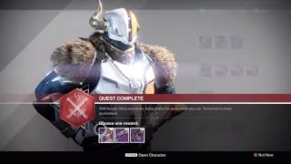 Destiny: Rise Of Iron Crucible Quest. Reward Is Classic!