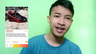 UNBOXING SEPATU MURAH DARI LAZADA