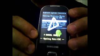 Unlocking & Hard Reset Samsung GT i5500 after too many wrong Pattern