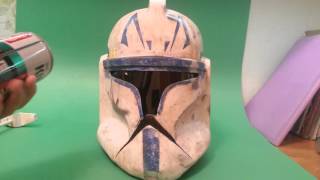 Шлем клона pepakura. Clon truper Helmet pepakura.