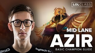 Azir Mid S6 Carry Guide by TSM Bjergsen | League of Legends