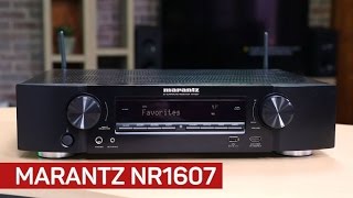 Marantz's slimline receiver packs in the features