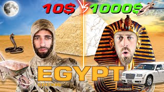 10$ vs 1000$ ჩელენჯი ეგვიპტეში w/ @Soso Around The World