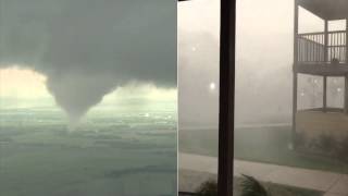 Severe Tornado Storm Hits Moore & Nebraska Oklahoma City - Kansas Norman Flooding Damages!!!