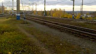 ВЛ11-794 С приветливым машинистом, ст.Ревда