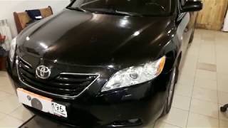 Автозапуск Toyota Camry V40 2008г.  Замена Магнитолы.
