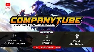 Mobile Legends Limit.Company Live 3/9 Push Rank