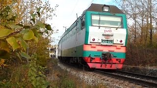 2ЭС6-023 "Синара" с грузовым поездом