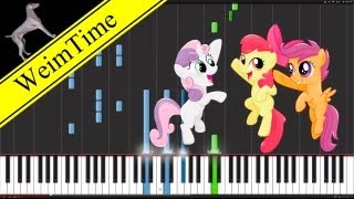 Cutie Mark Crusaders Go Crusading -- Synthesia HD