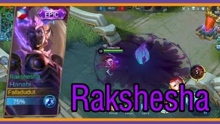 Hanabi New Epic Skin - Rakshesha (January Lucky Box)