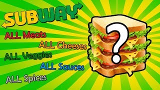 The ULTIMATE Subway Sandwich