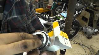 Замена подшипников рулевой колонки Yamaha R6