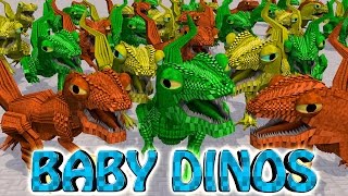 Minecraft | MORPH HIDE AND SEEK - Baby Dinosaurs Monster School!